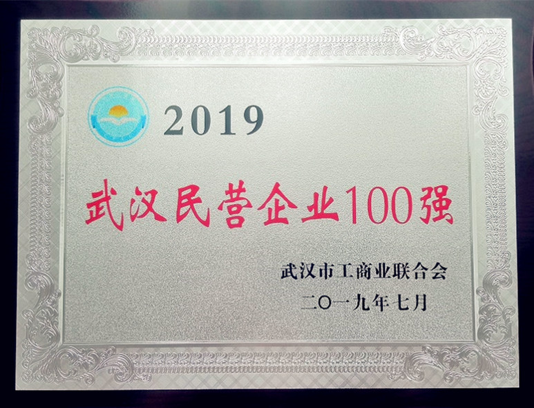 2019年武漢民營(yíng)企業(yè)100強(qiáng)